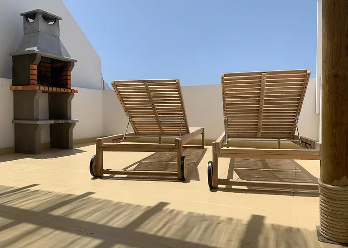 Amurahouse. Private Terrace Bbq. Centric And Cosy. * Cotillo